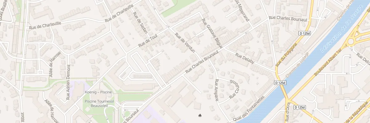 Plan du 326 Rue Charles Bourseul à Douai