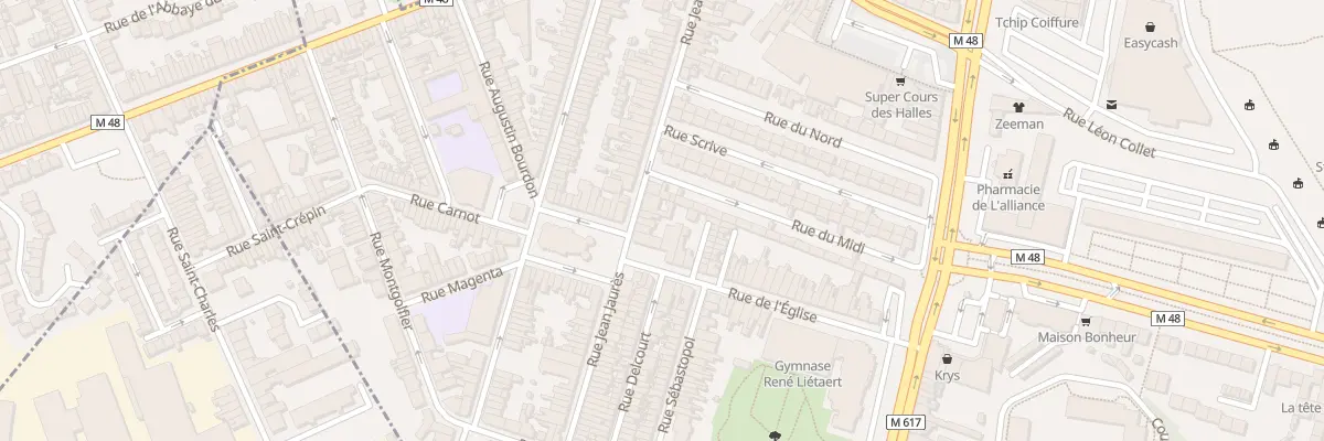 Plan du 37 Rue Jean Jaurès à Marcq-en-Barœul