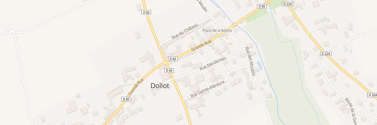 Plan du 22 Gr Grande Rue à Dollot