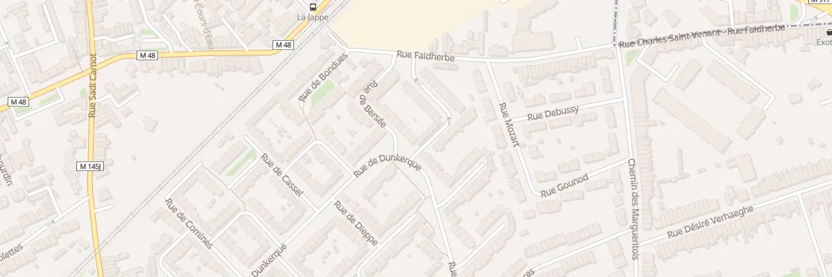 Plan du 39 Rue de Bersée à Faches-Thumesnil