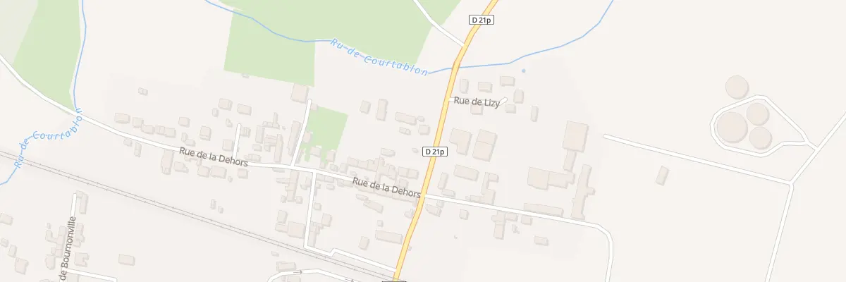 Plan du 21 Rue de Lizy à Ussy-sur-Marne