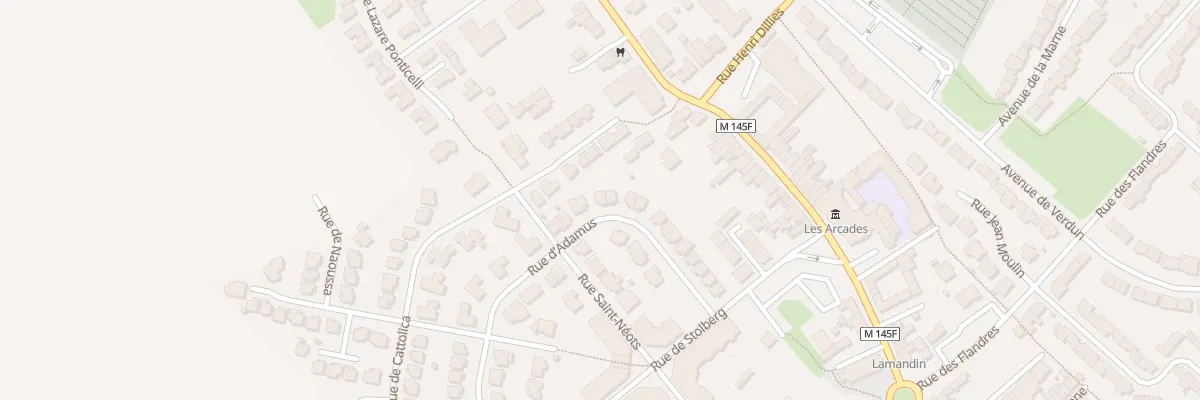 Plan du 24 Rue Adamus à Faches-Thumesnil