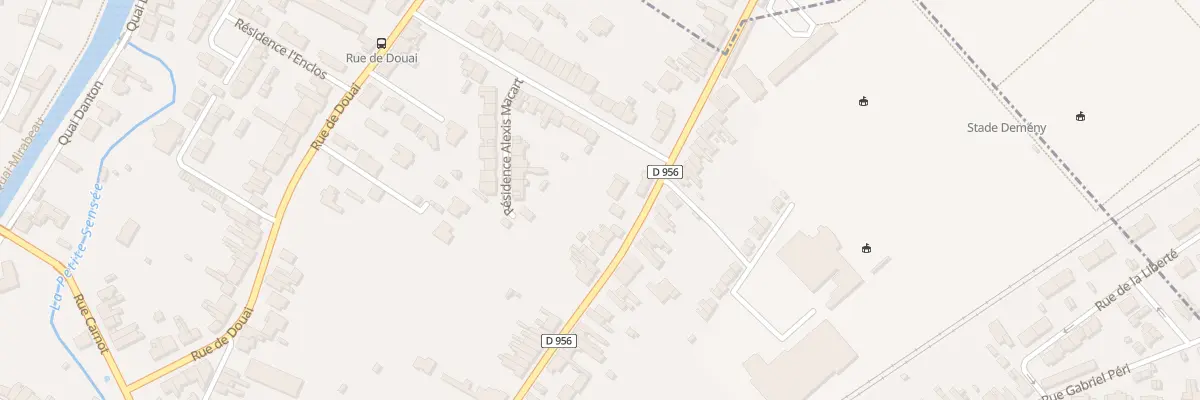 Plan du 79B Rue de la République à Lambres-lez-Douai