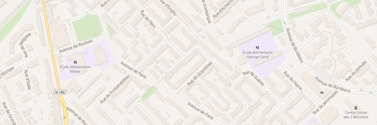 Plan du 38 Rue de Fretin à Faches-Thumesnil