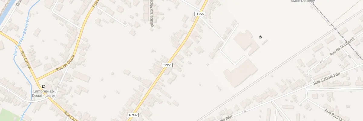 Plan du 62 Rue de la République à Lambres-lez-Douai