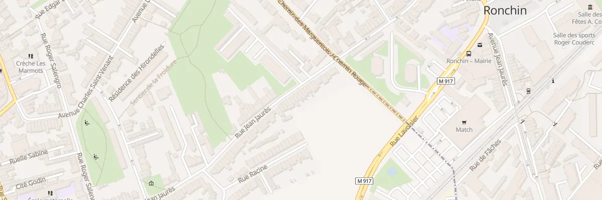 Plan du 210 Rue Jean Jaurès à Faches-Thumesnil