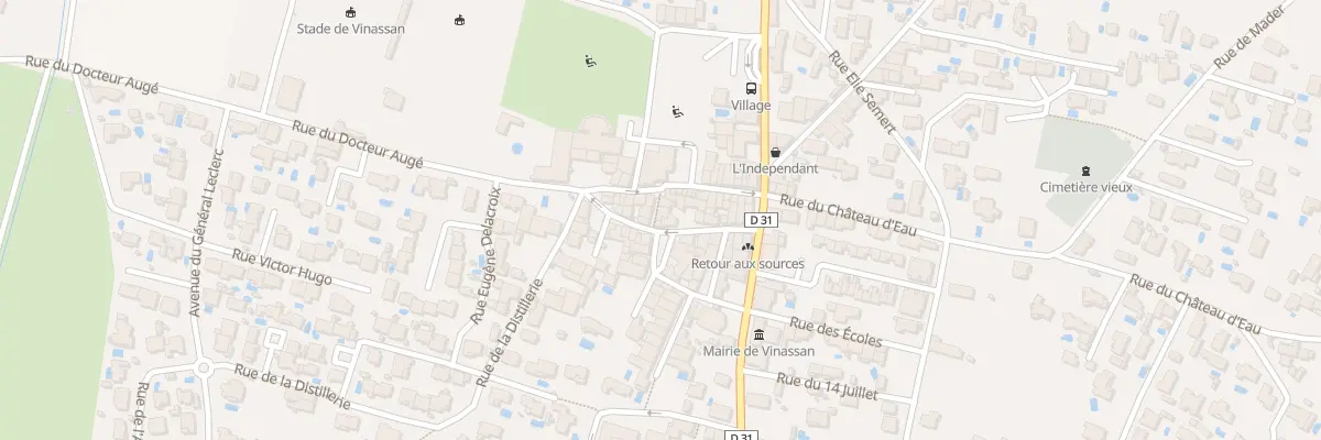 Plan du 2B Rue des Arts à Vinassan