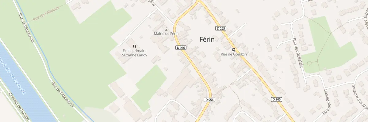 Plan du 12 Rue de Bapaume à Férin