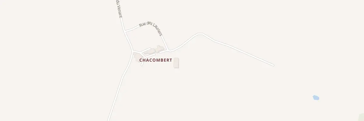 Plan du 5330 Chacombert à Deux-Chaises