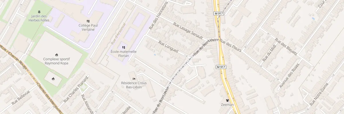 Plan du 11 Rue Longueil à Lille