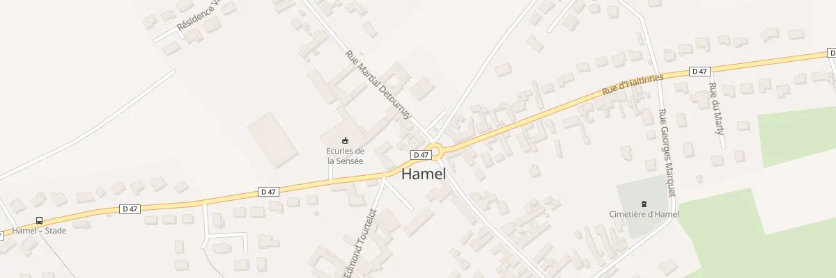 Plan du 99 Rue Martial Detournay à Hamel