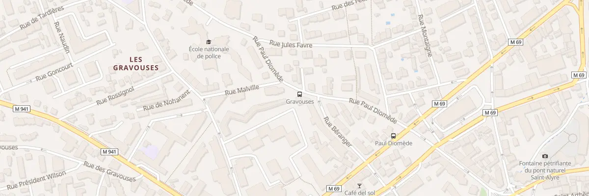 Plan du 26B Rue de Nohanent à Clermont-Ferrand