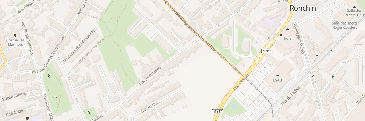 Plan du 214 Rue Jean Jaurès à Faches-Thumesnil