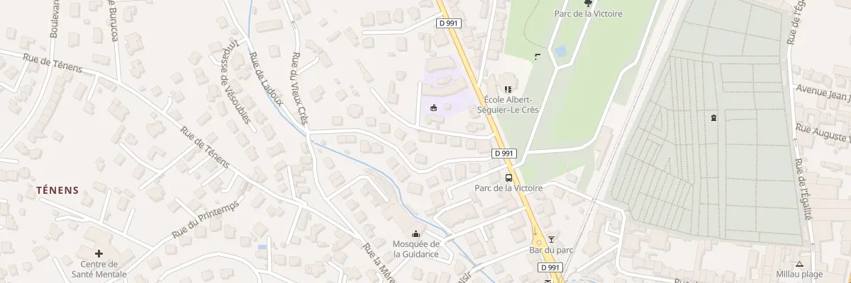 Plan du 10 Rue Louis Armand à Millau