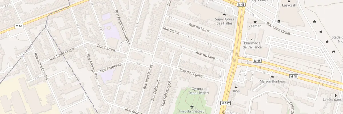 Plan du 50 Rue de l’Égalite à Marcq-en-Barœul