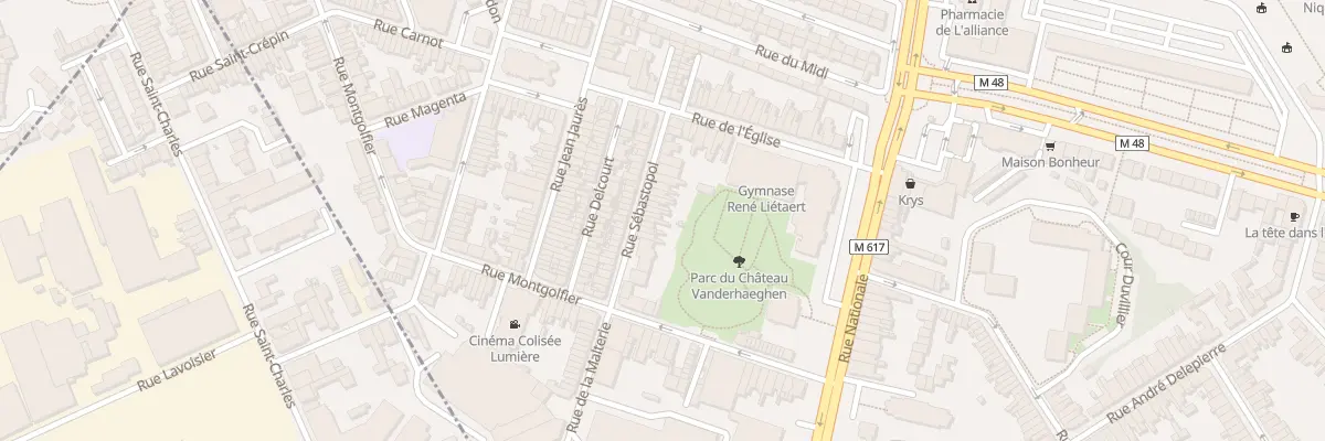 Plan du 25 Rue Sébastopol à Marcq-en-Barœul