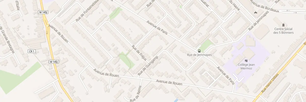 Plan du 8 Rue de Guingamp à Faches-Thumesnil