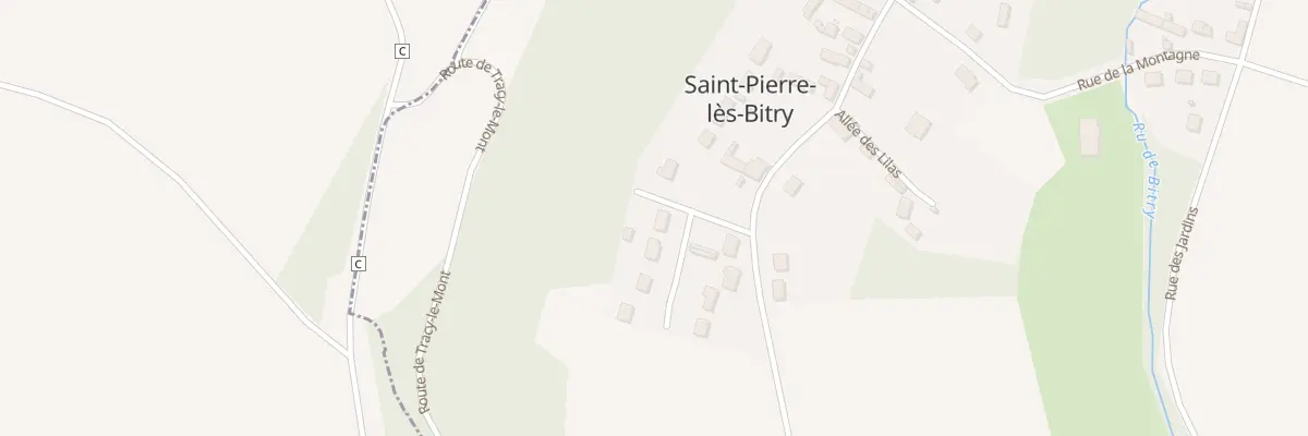 Plan du 62 All du Fond de Chainegy à Saint-Pierre-lès-Bitry