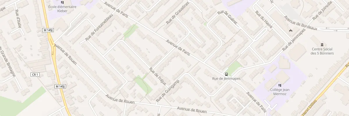 Plan du 3 Rue de Grignan à Faches-Thumesnil