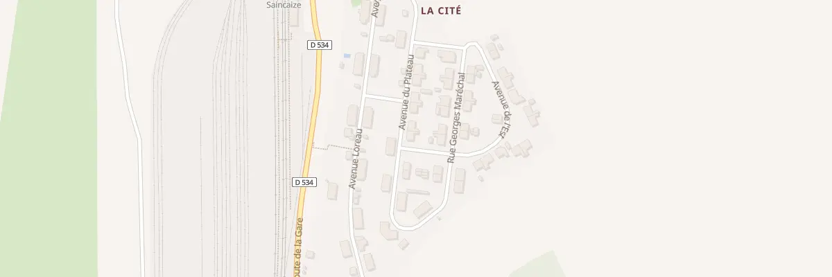 Plan du 133 Av du Plateau à Saincaize-Meauce