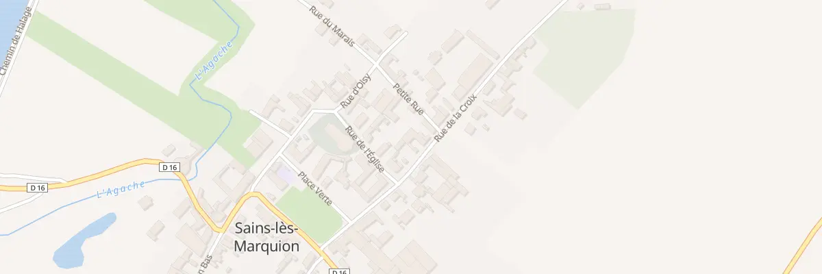 Plan du 3 Rue de la Croix à Sains-lès-Marquion