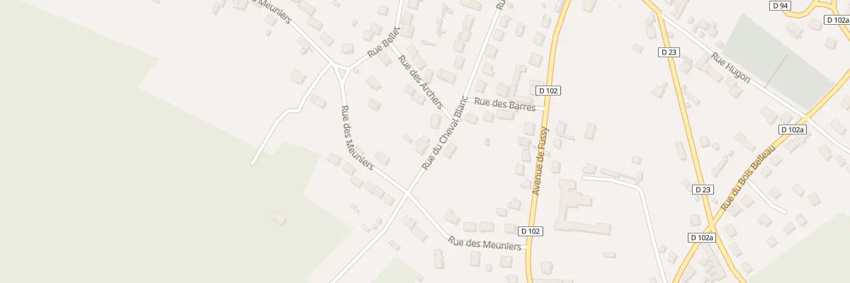 Plan du 26 Rue du Cheval Blanc à Crouy-sur-Ourcq