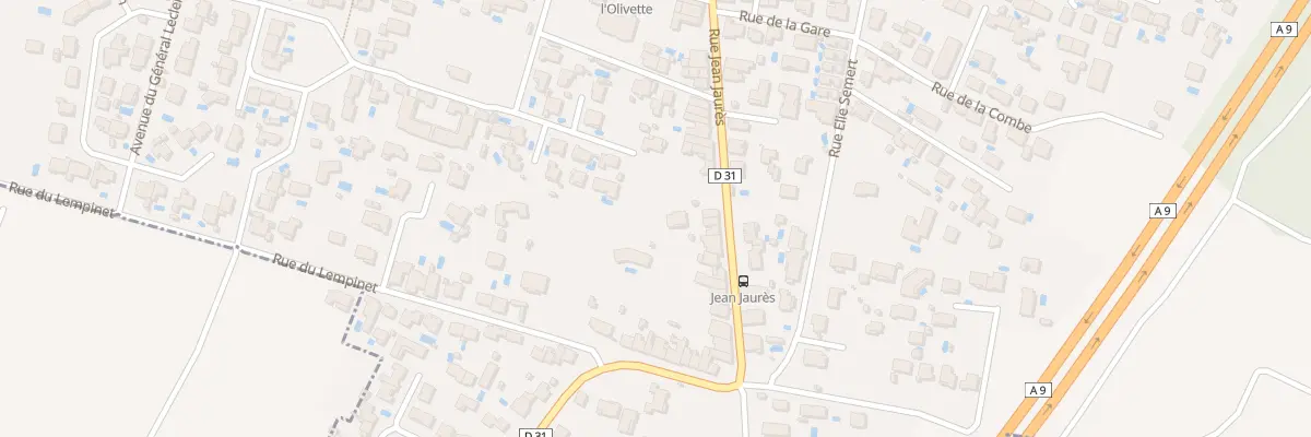 Plan du 50 Rue Jean Jaures à Vinassan