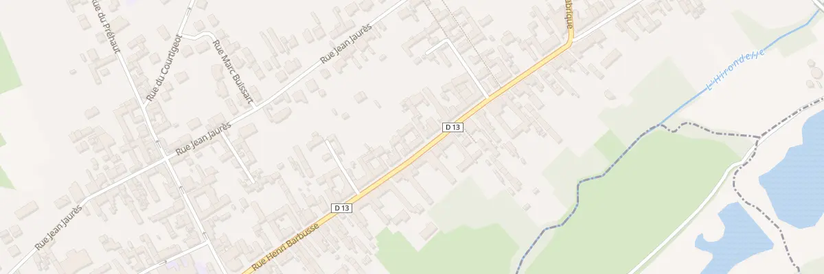 Plan du 87 Rue Henri Barbusse à Écourt-Saint-Quentin