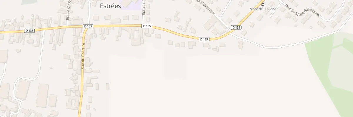 Plan du 5B Rue du General de Gaulle à Estrées
