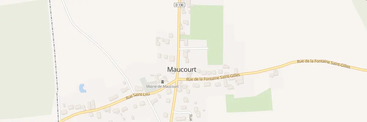 Plan du 48 Rue du Moulin à Maucourt