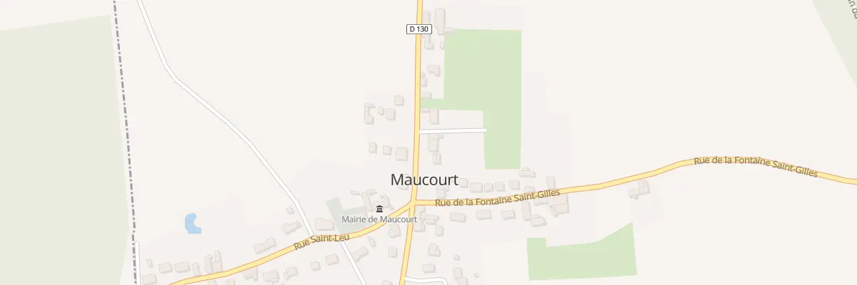 Plan du 60 Rue du Moulin à Maucourt