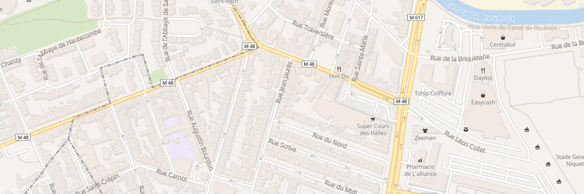 Plan du 19 Rue Jean Jaurès à Marcq-en-Barœul