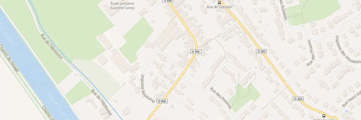 Plan du 42 Rue de Bapaume à Férin