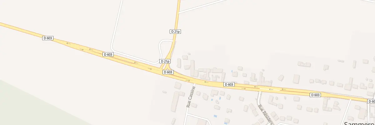 Plan du 96B Rue de Metz à Sammeron
