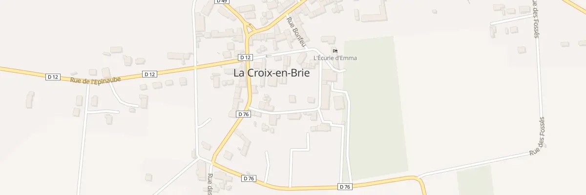 Plan du 6 Rue Les Ruelles à La Croix-en-Brie