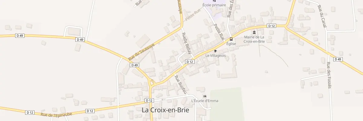 Plan du 19 Rue des Templiers à La Croix-en-Brie