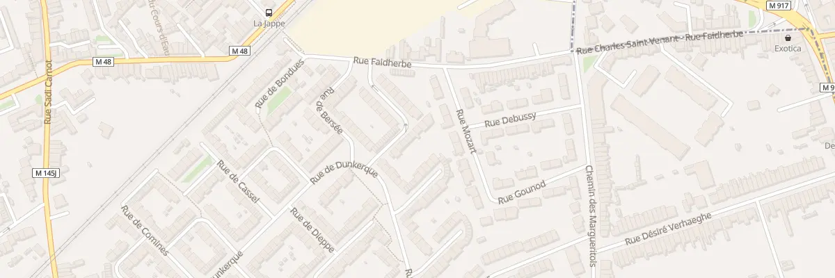 Plan du 23 Rue de Bavay à Faches-Thumesnil