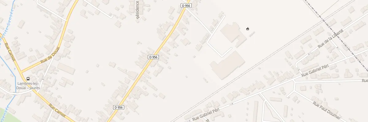 Plan du 64 Rue de la République à Lambres-lez-Douai