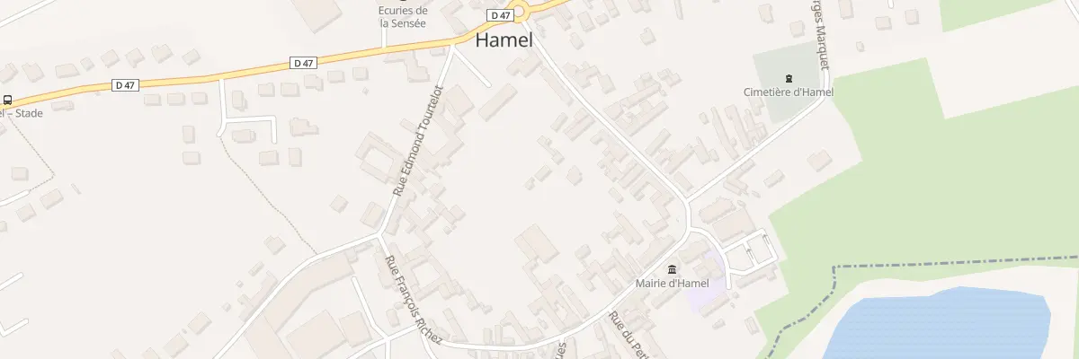 Plan du 23 Rue de la Croix à Hamel