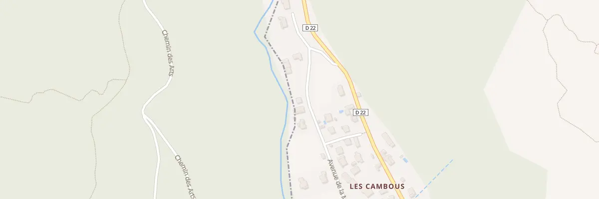 Plan du 5158 Les Cambous à Taussac-la-Billière