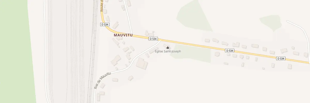 Plan du 87 Domaine de Mauvitu à Saincaize-Meauce