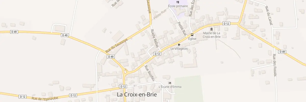 Plan du 21 Rue des Templiers à La Croix-en-Brie