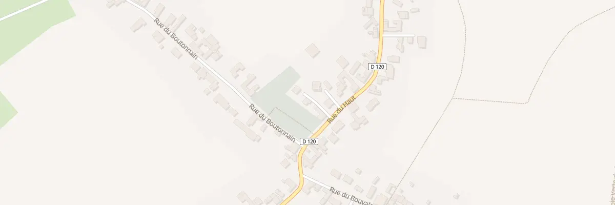 Plan du 216 Rue du Haut à Moncheaux