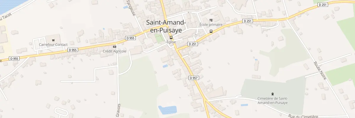 Plan du 60 Grande Rue à Saint-Amand-en-Puisaye