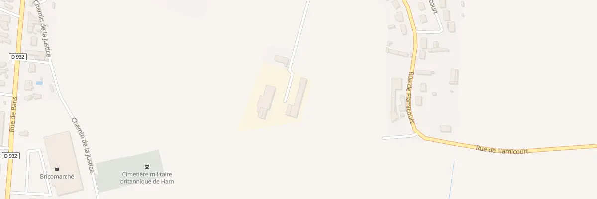 Plan du 30D Rue de Flamicourt à Muille-Villette