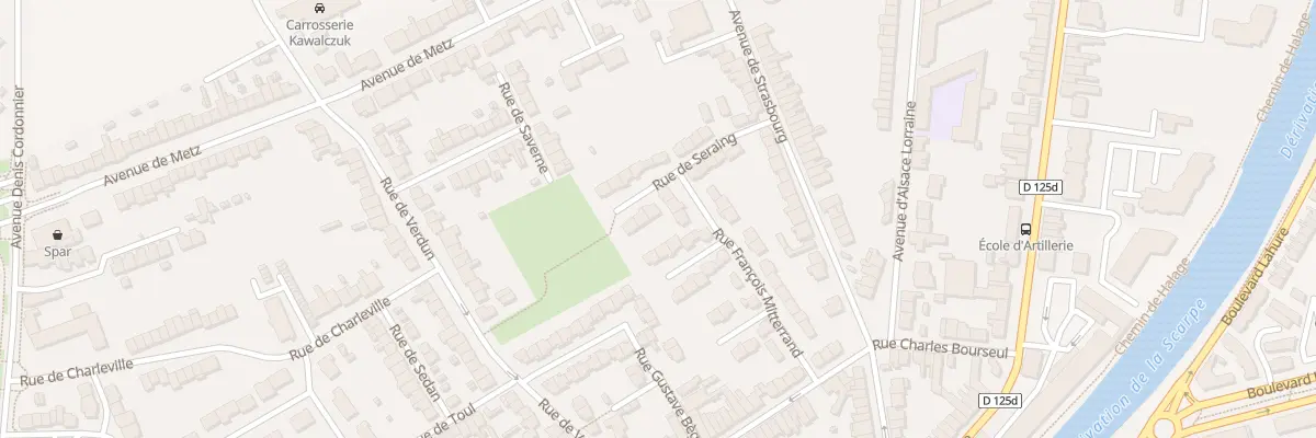 Plan du 26 Rue de Seraing à Douai