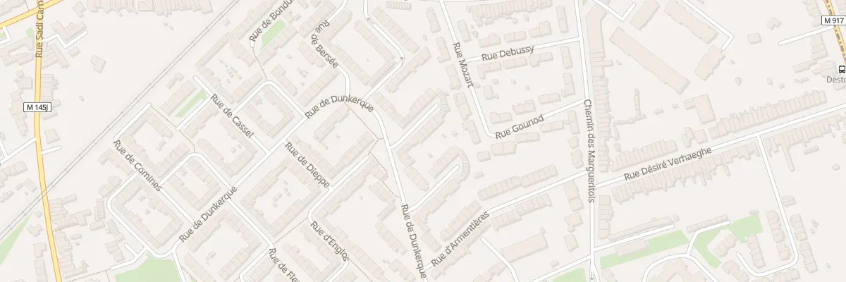 Plan du 16 Rue de Baisieux à Faches-Thumesnil