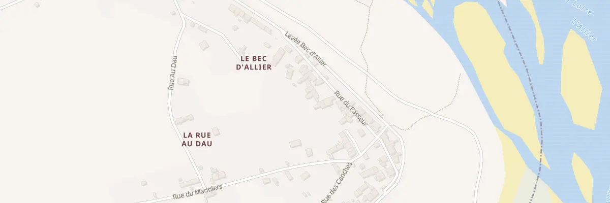 Plan du 20 Rue du Passeur à Cuffy