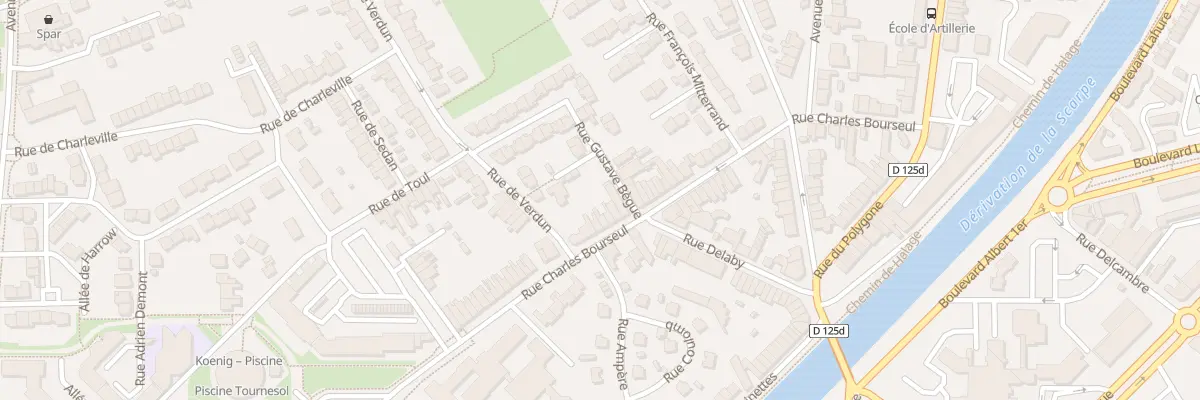 Plan du 252 Rue Charles Bourseul à Douai