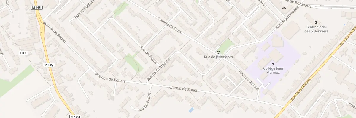 Plan du 47 Rue de Joigny à Faches-Thumesnil